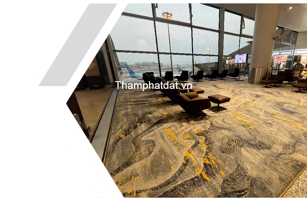 thảm cuộn cao cấp lót sân bay